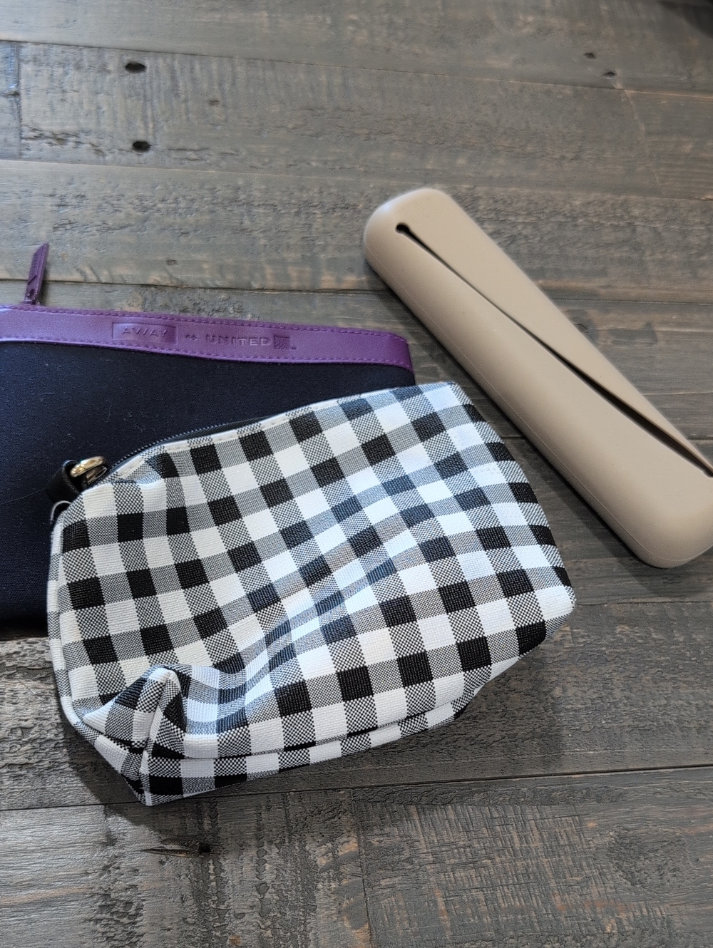 Cosmetic Pouch, United Airlines Amenities Small Travel Bags